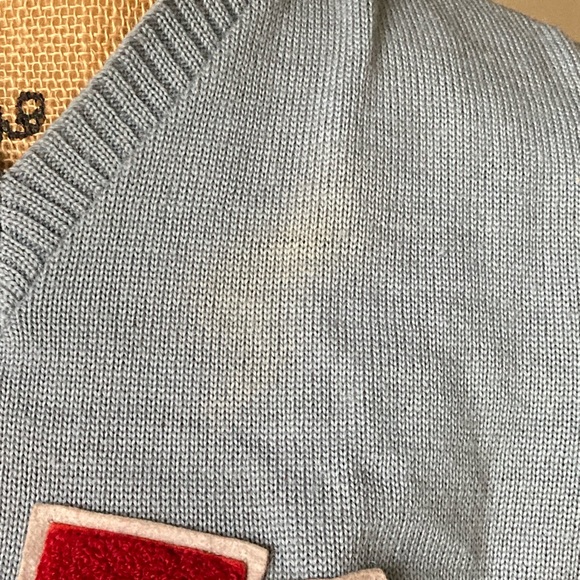 Vintage 1949 Kandel H Cheer Megaphone Wool Pullover Letterman Sweater Women's S - Picture 11 of 12